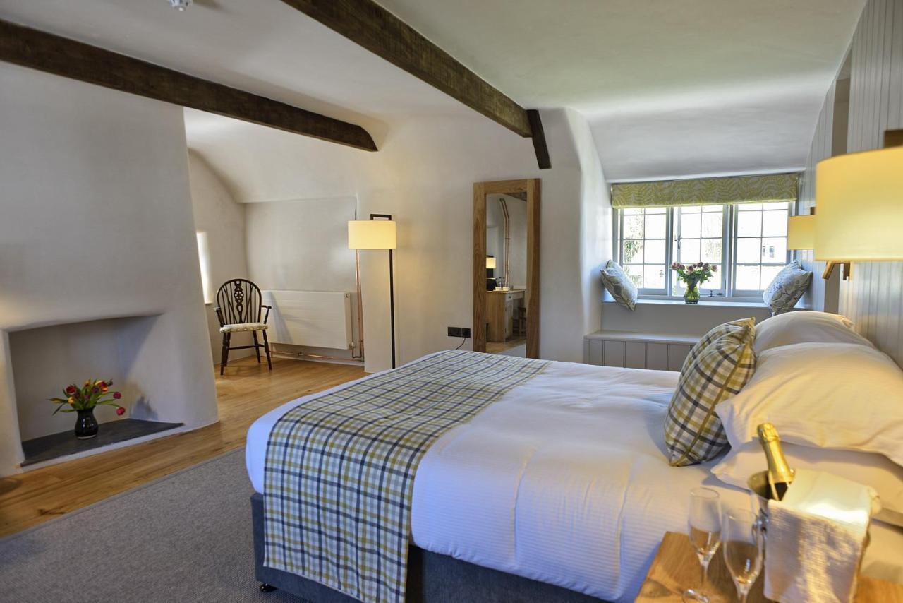 Ring Of Bells Hotel North Bovey Szoba fotó